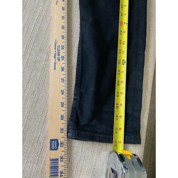 Rag & Bone Fit 1 Extra Slim Black Denim Jeans Size 33 – Made in USA - Picture 3 of 12